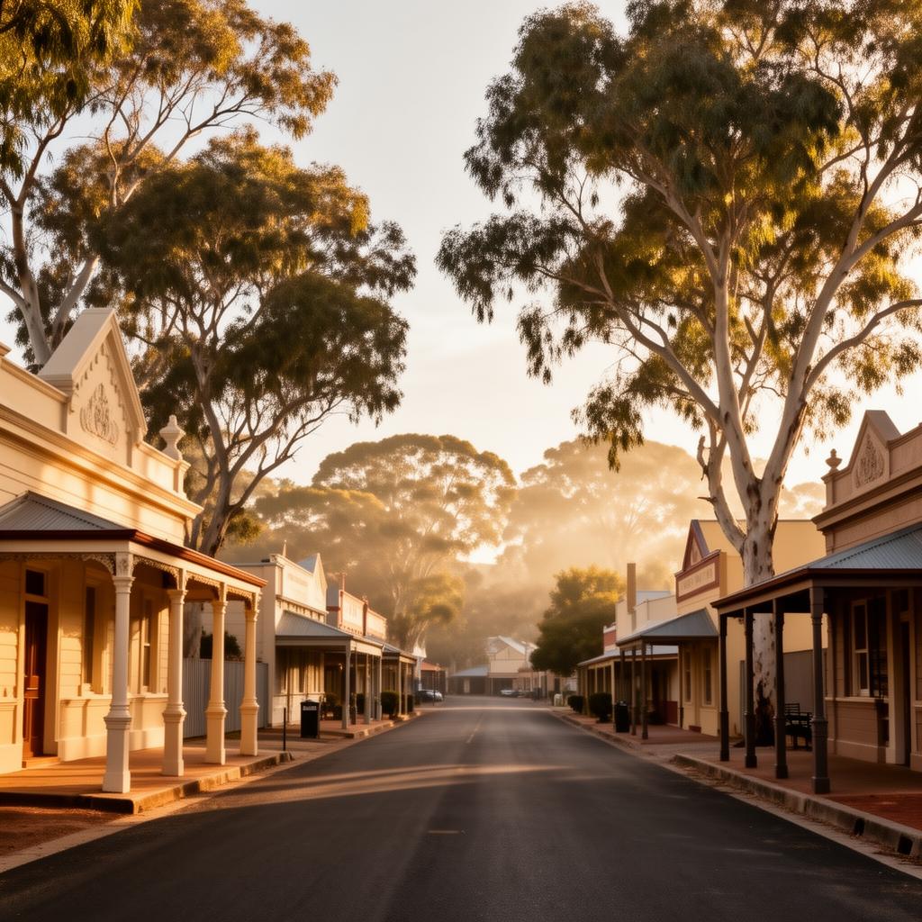 Australian country town