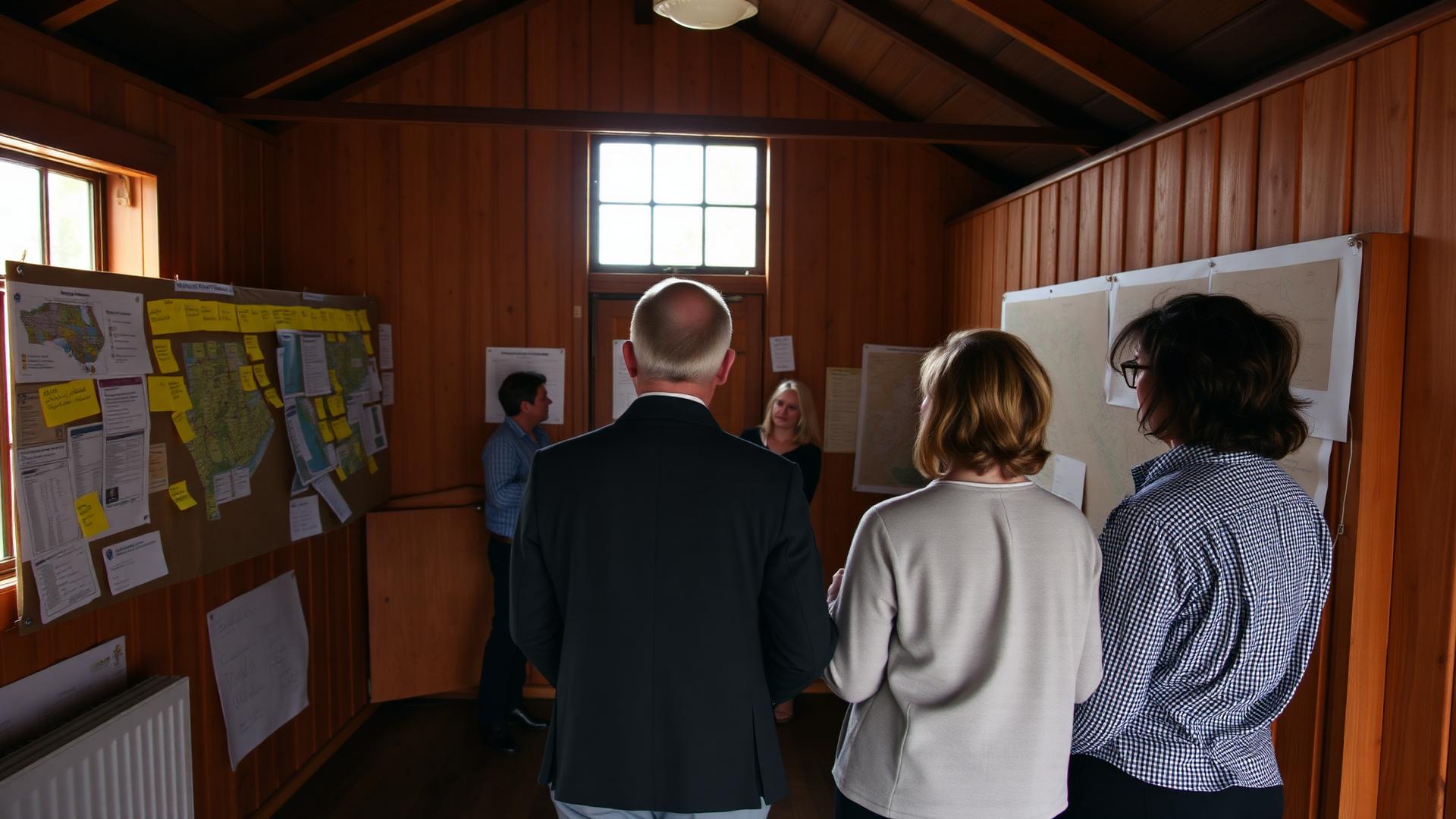 Stakeholder meeting with regional community members